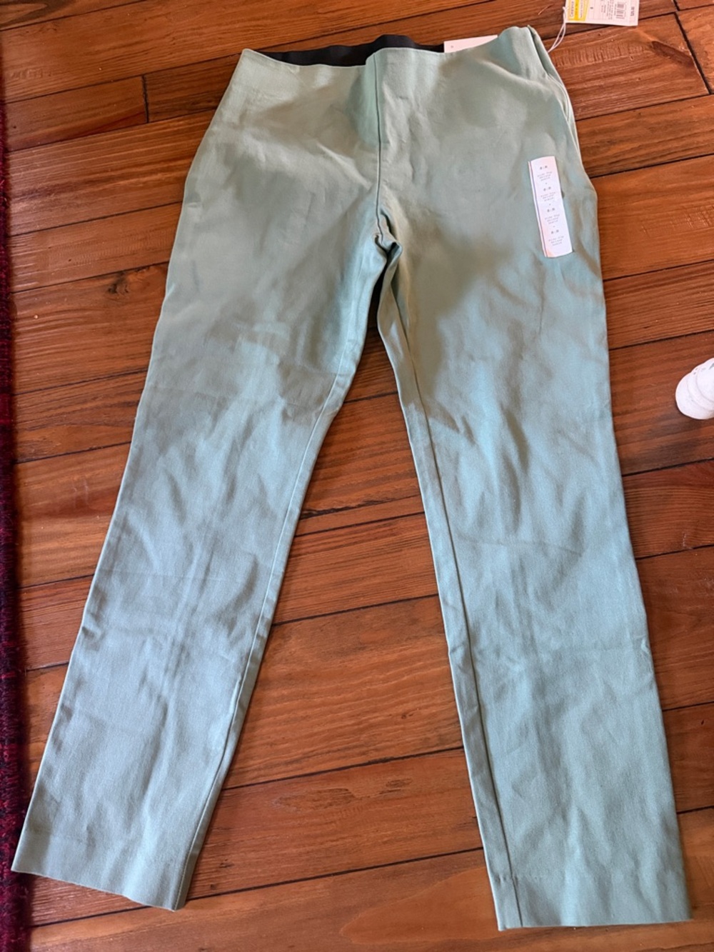 Women’s Skinny Ankle High Rise Mint Green Stretch pants Size 8